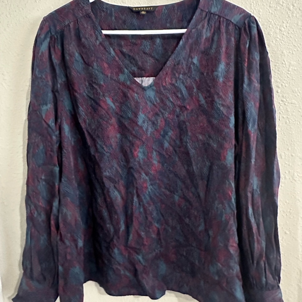 Downeast Women's Multicolor Blouse Top